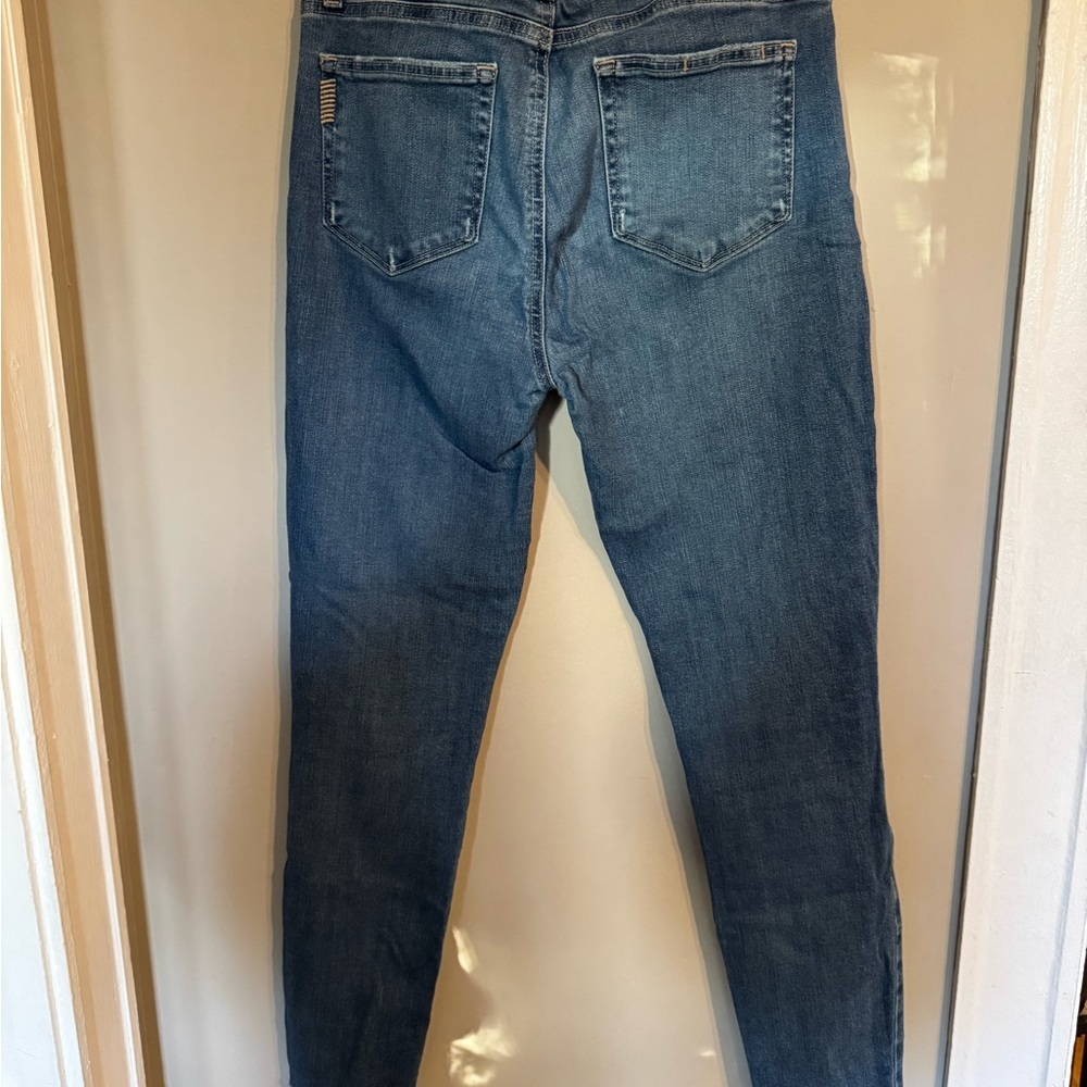 Paige Classic Blue Women's Jeans - Picture 4 of 5